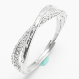 Silver Zircon Ring