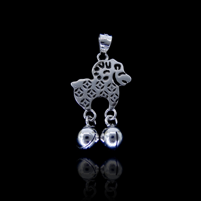 Silver Enamel Pendant