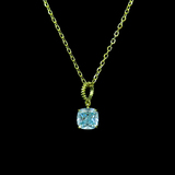 Silver Zircon Necklace