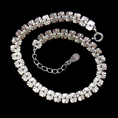 Silver Plain Bracelet