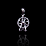 Silver Zircon Pendant