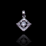 Silver Zircon Pendant