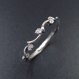 Silver Zircon Ring