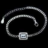 Silver Zircon Bracelet