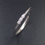 Silver Zircon Ring