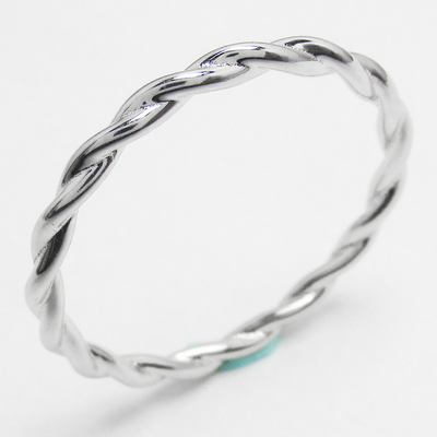 Silver Plain Ring
