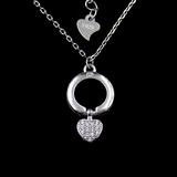 Silver Zircon Necklace