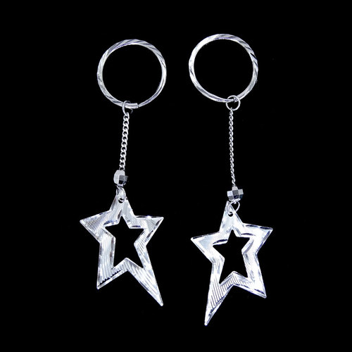 Silver Plain Hoops