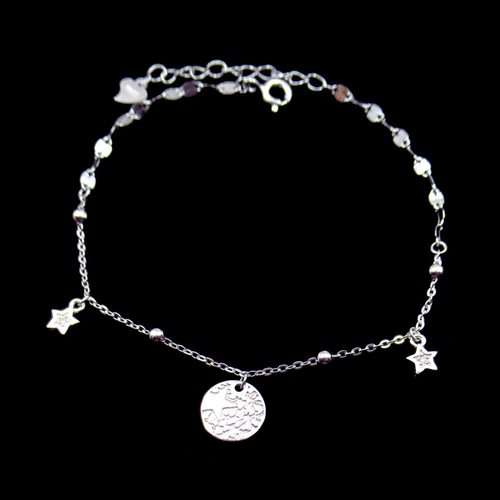 Silver Zircon Bracelet
