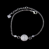 Silver Zircon Bracelet