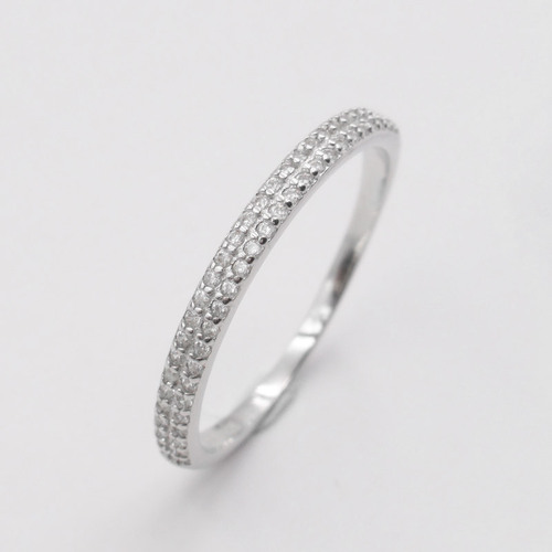 Silver Zircon Ring