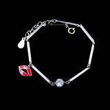 Silver Zircon Bracelet