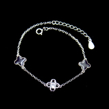 Silver Zircon Bracelet