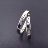 Silver Couple Ring
