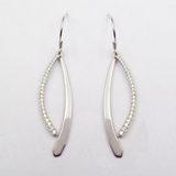 Silver Zircon Earrings