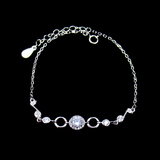 Silver Zircon Bracelet