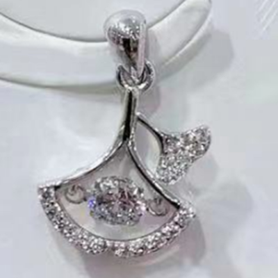 Silver Zircon Pendant